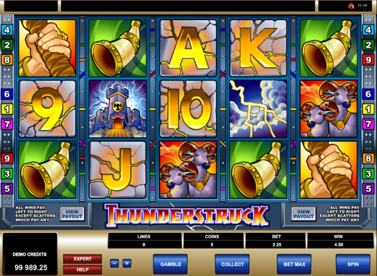 Ігровий автомат 'гроза' в мармеладі казино